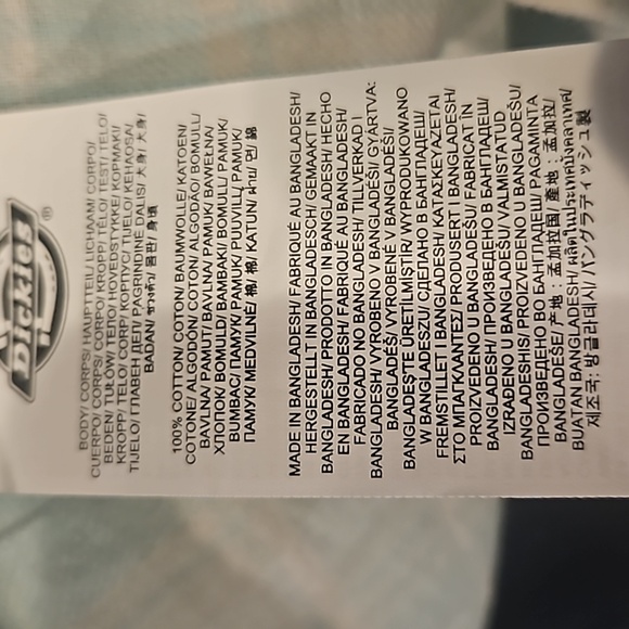 Dickies Women Oversize Flannel Winter Shirt Size M Soft Gray Turquoise Plaid - Picture 8 of 8